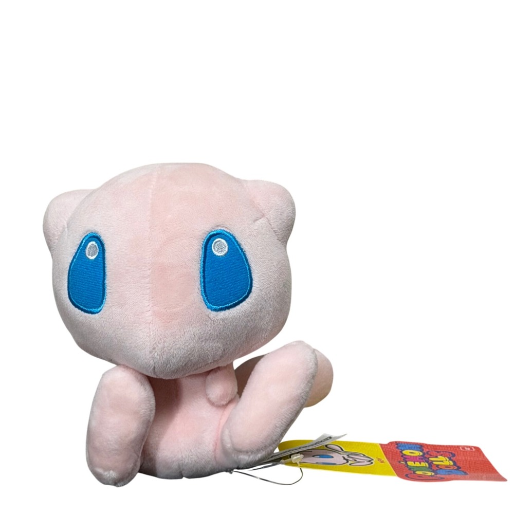 Pokemon Center Mew Plush Unisex 6" Pink Pokemon Dolls Stylized Stuffed Toy